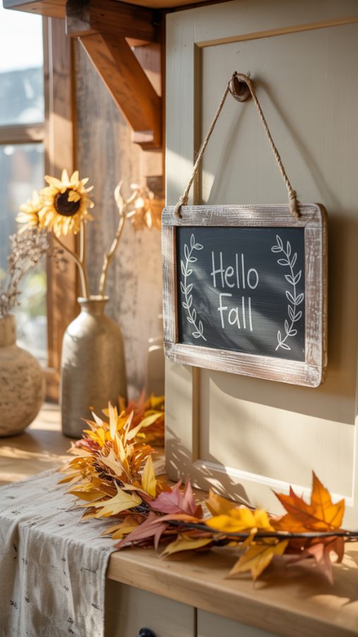 DIY Fall Kitchen Decor Projects