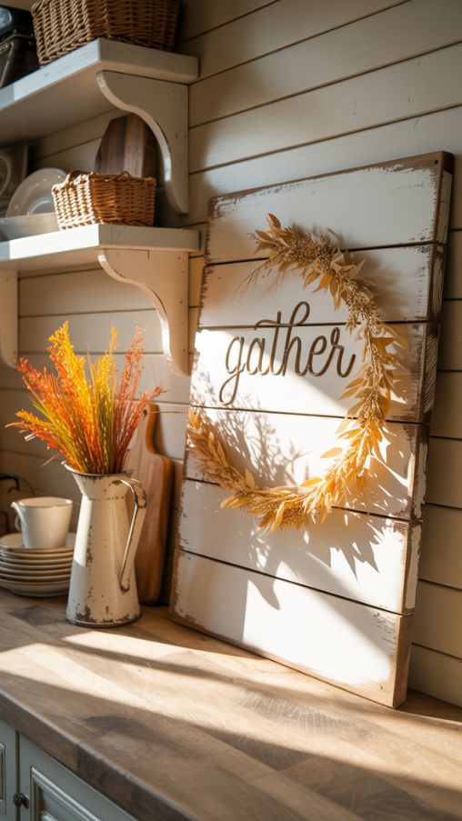 Farmhouse Fall Kitchen Styling Tips
