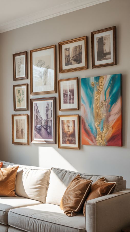How Wall Art Can Define Your Living Room