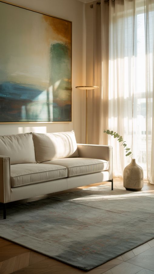 Minimalist Living Room Décor That’s Still Cozy