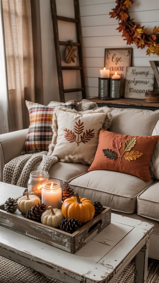 Rustic and Farmhouse Fall Decor Ideas for the Home