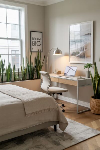 Decorating Tips for Dual-Purpose Guest Bedroom Office Combos