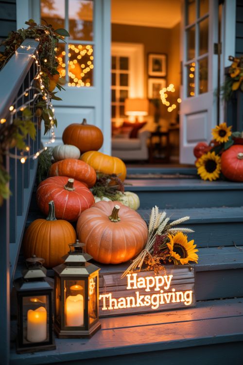 Outdoor Lighting for a Festive Porch Glow