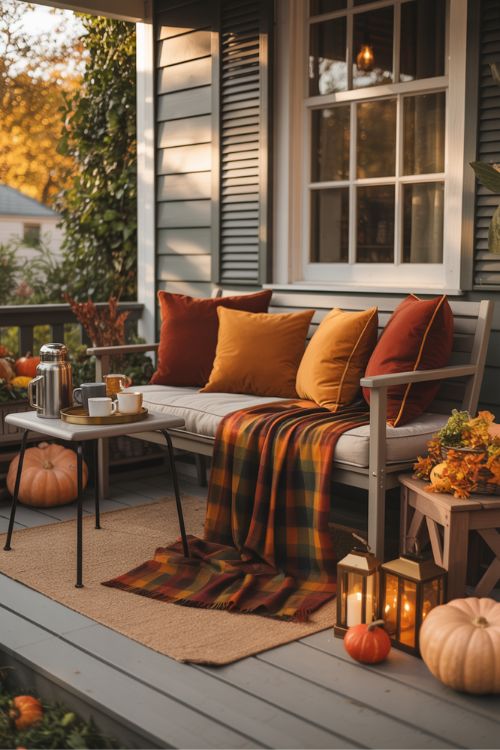 Cozy Seating Areas for Thanksgiving Vibes