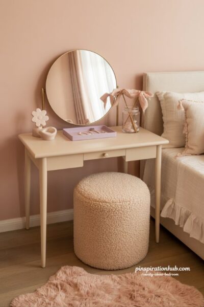 Cozy & Cute: The Ultimate Soft Girl Vanity Setup for Your Bedroom