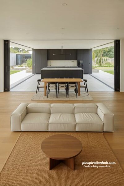 How to Perfect the Flow: Open Concept Modern Living