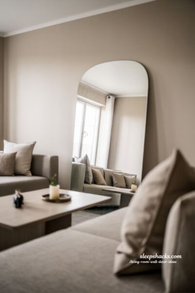 Mirror Living Room Wall Decor Ideas to Make Your Space Feel Bigger