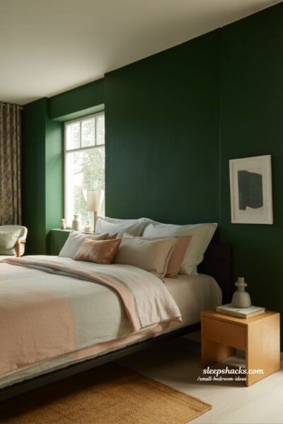 Small Bedroom Ideas Bold Colors That Add Personality Accent Wall Interior Design