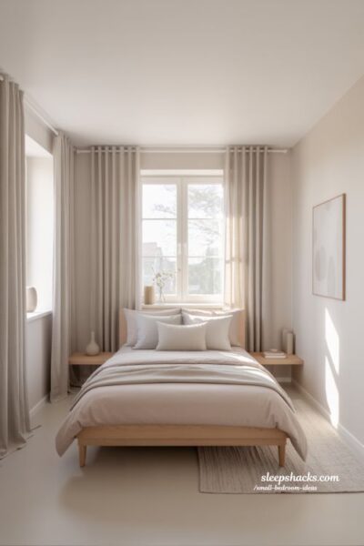 Small Bedroom Ideas Light Colors That Open Up Space Airy Scandinavian Interior Design