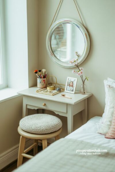 Small Room Solution: Creating Your Cozy & Cute Personal Vanity