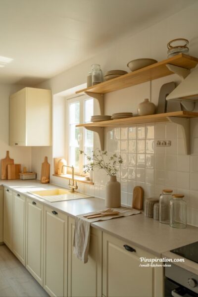 Small kitchen ideas with light colors that make the room feel bigger