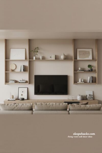 TV Wall Living Room Decor Ideas That Look Stylish and Balanced
