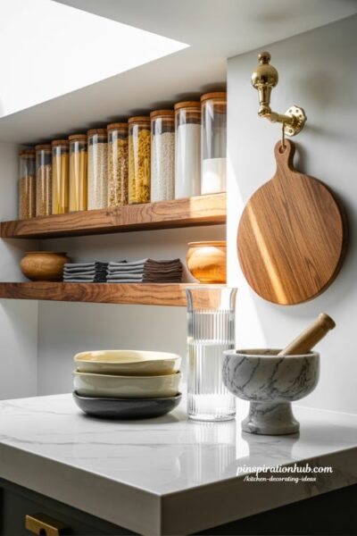 The Art of Utility: Styling Everyday Kitchen Essentials as Decor