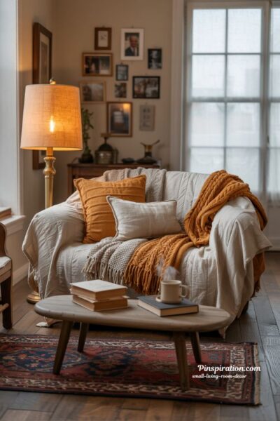 The Ultimate Cozy Small Living Room Retreat