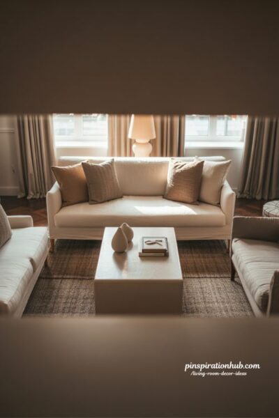 luxury inspired living room decor ideas on a budget with elegant neutral modern interior styling inspiration