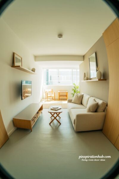small living room decor ideas for cozy minimal space with smart furniture and bright open layout