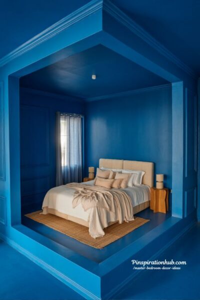statement color bedroom ideas color drenching master bedroom design bold painted bedroom walls modern cozy luxury bedroom inspiration palette