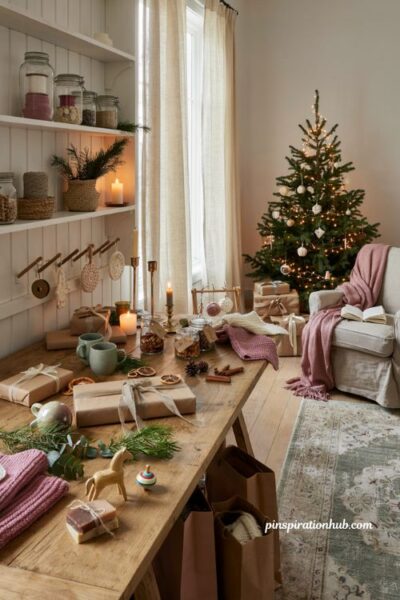 Handmade christmas gift ideas with cozy diy holiday crafts and beautifully wrapped homemade presents