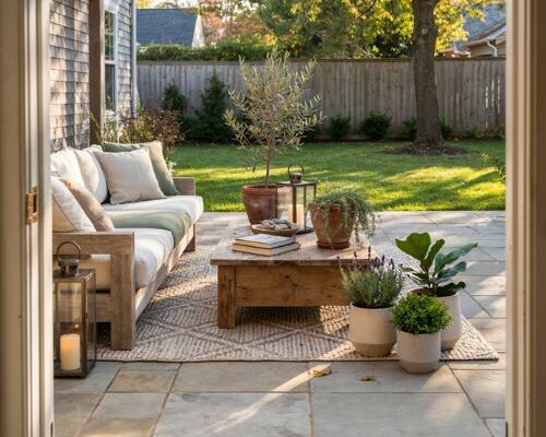Back patio ideas for a cozy outdoor living space