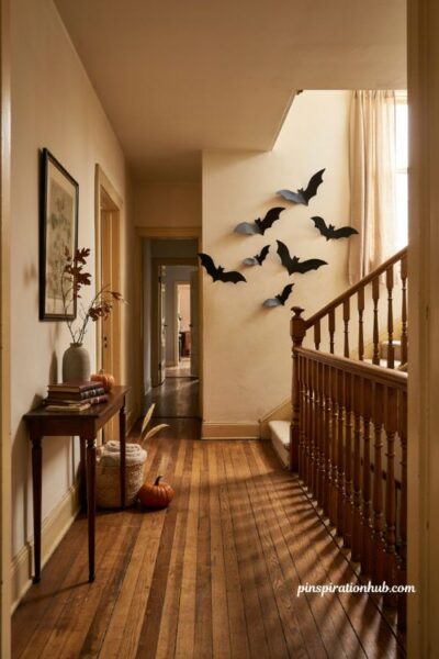 Cheap bat decal Halloween wall decoration