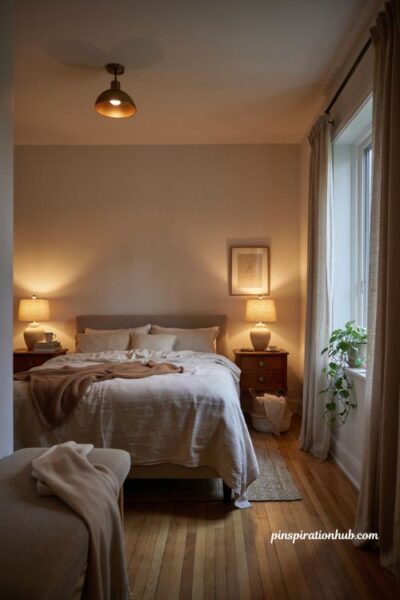 Dimmer bedroom lighting ideas for a cozy evening glow