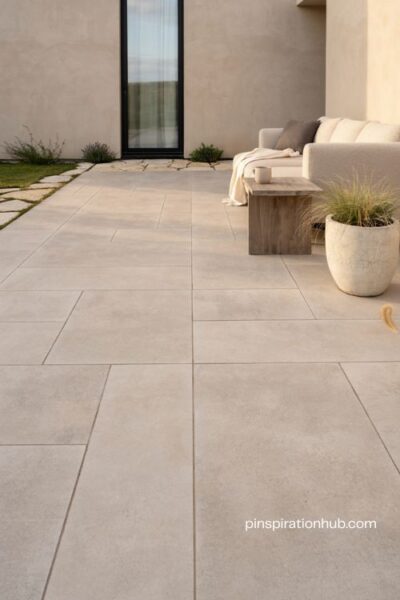 Modern patio paver ideas for small contemporary outdoor spaces