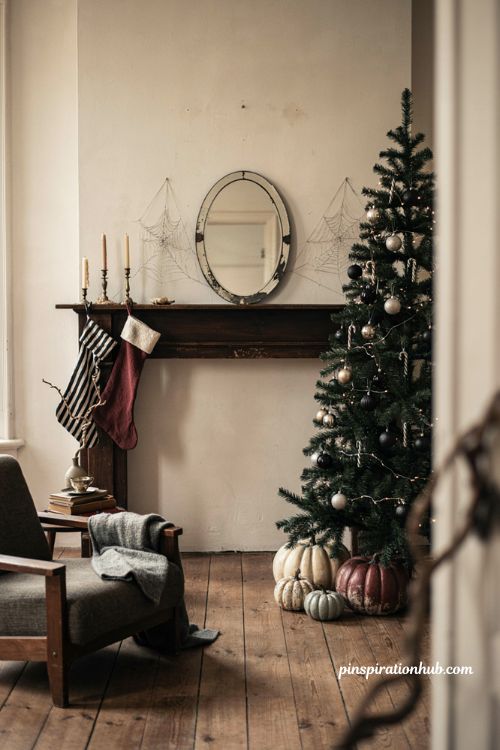 Nightmare before christmas decorations for a cozy halloween to christmas living room