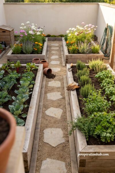 Raised garden bed ideas for a small backyard