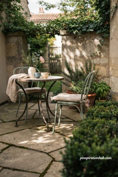 Small garden bistro set ideas for outdoor dining