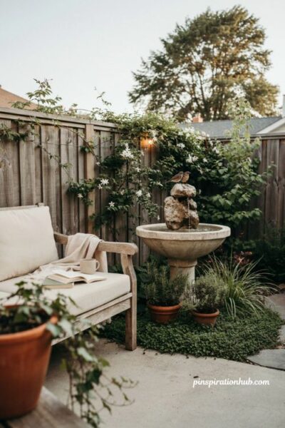 Small water feature ideas for a cozy backyard retreat