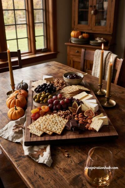 Spooky charcuterie board ideas for an adult Halloween house party