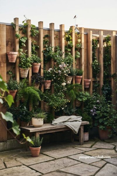 Vertical garden ideas for a small backyard