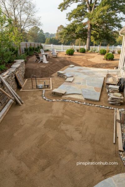 dream backyard planning ideas with organized landscaping and phased outdoor design